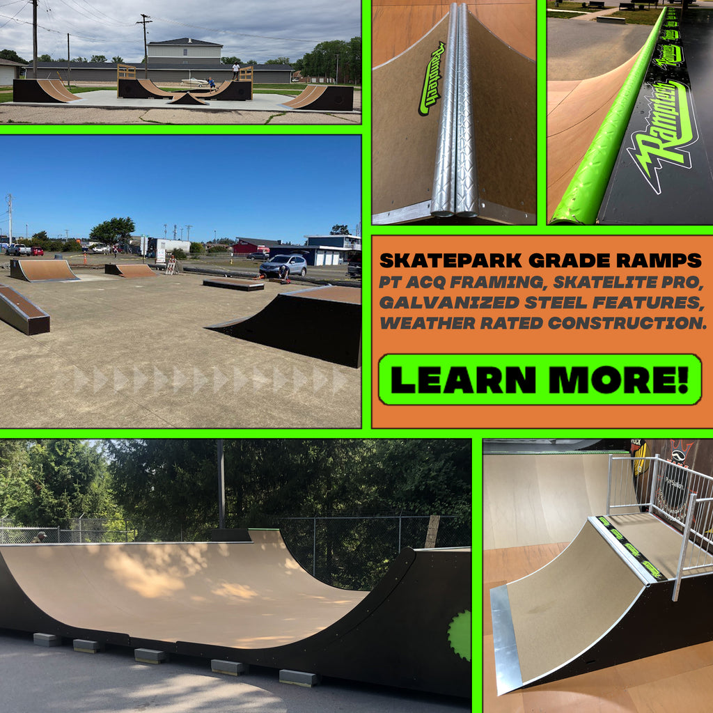 Ramptech Skate at home, Halfpipes, Quarterpipes and Grind Boxes ...