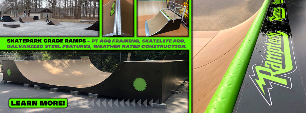 Ramptech Skate at home, Halfpipes, Quarterpipes and Grind Boxes ...