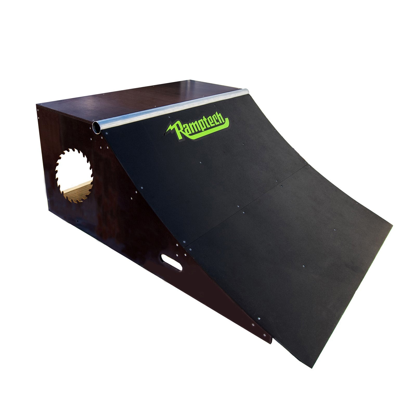 Skateboard Ramp 2'x4' Quarter Pipe Weatherproof Ramptech