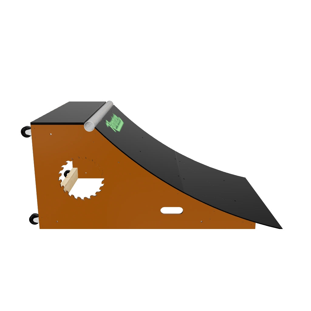 Skateboard Ramp | 2'x3' Quarter Pipe | Weatherproof | Ramptech Ramps ...
