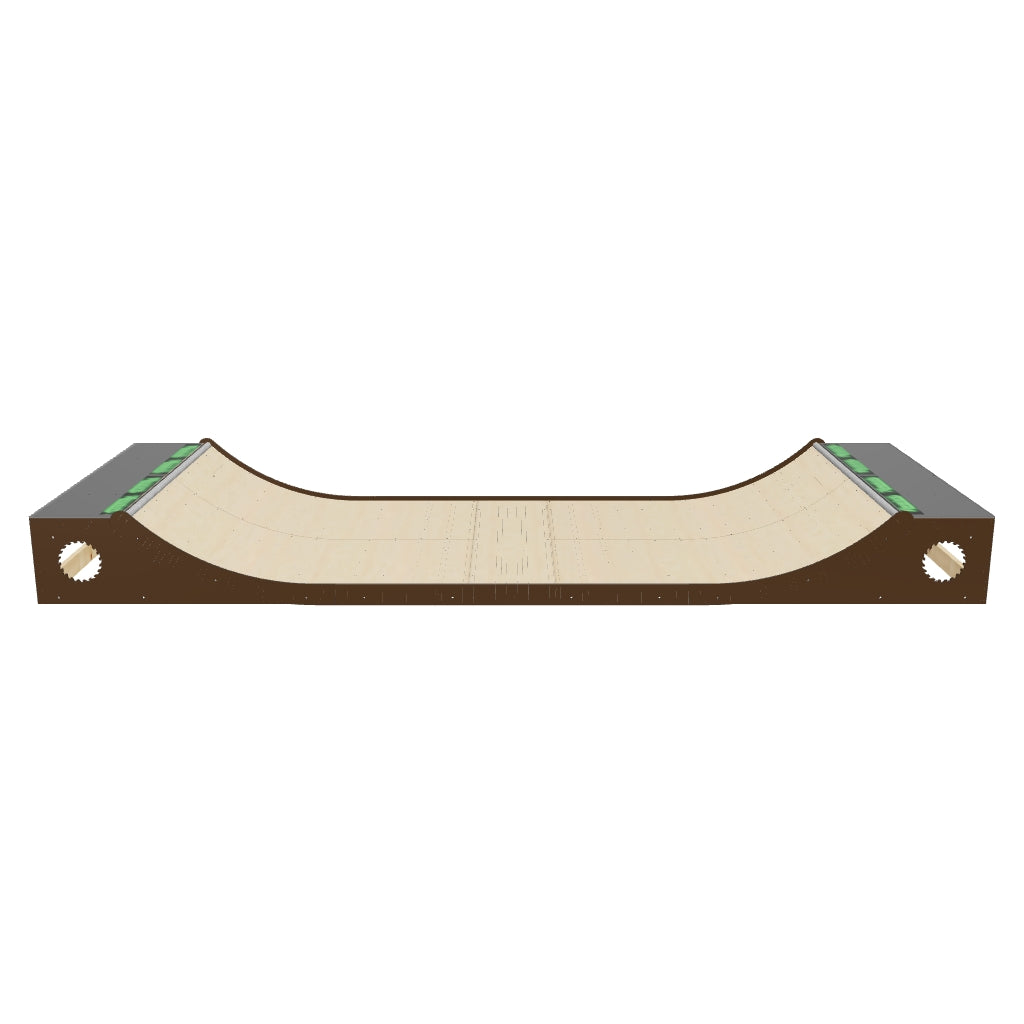Skate Ramp 2 Skateboard Ramp | 2'x8' Indoor Half Pipe Kit | Ramptech Ramps ...
