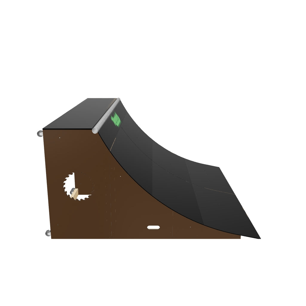 Quarter Pipe Skateboard Ramp _ One Tree Ramps Skateboard Ramps and ...