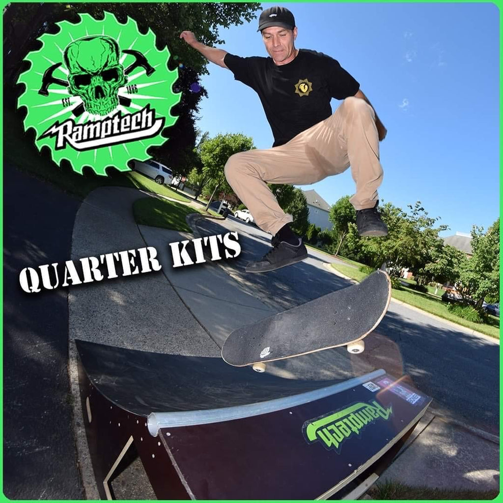 Skate Ramp 2 Skateboard Ramp | 2'x3' Quarter Pipe | Weatherproof | Ramptech Ramps ...