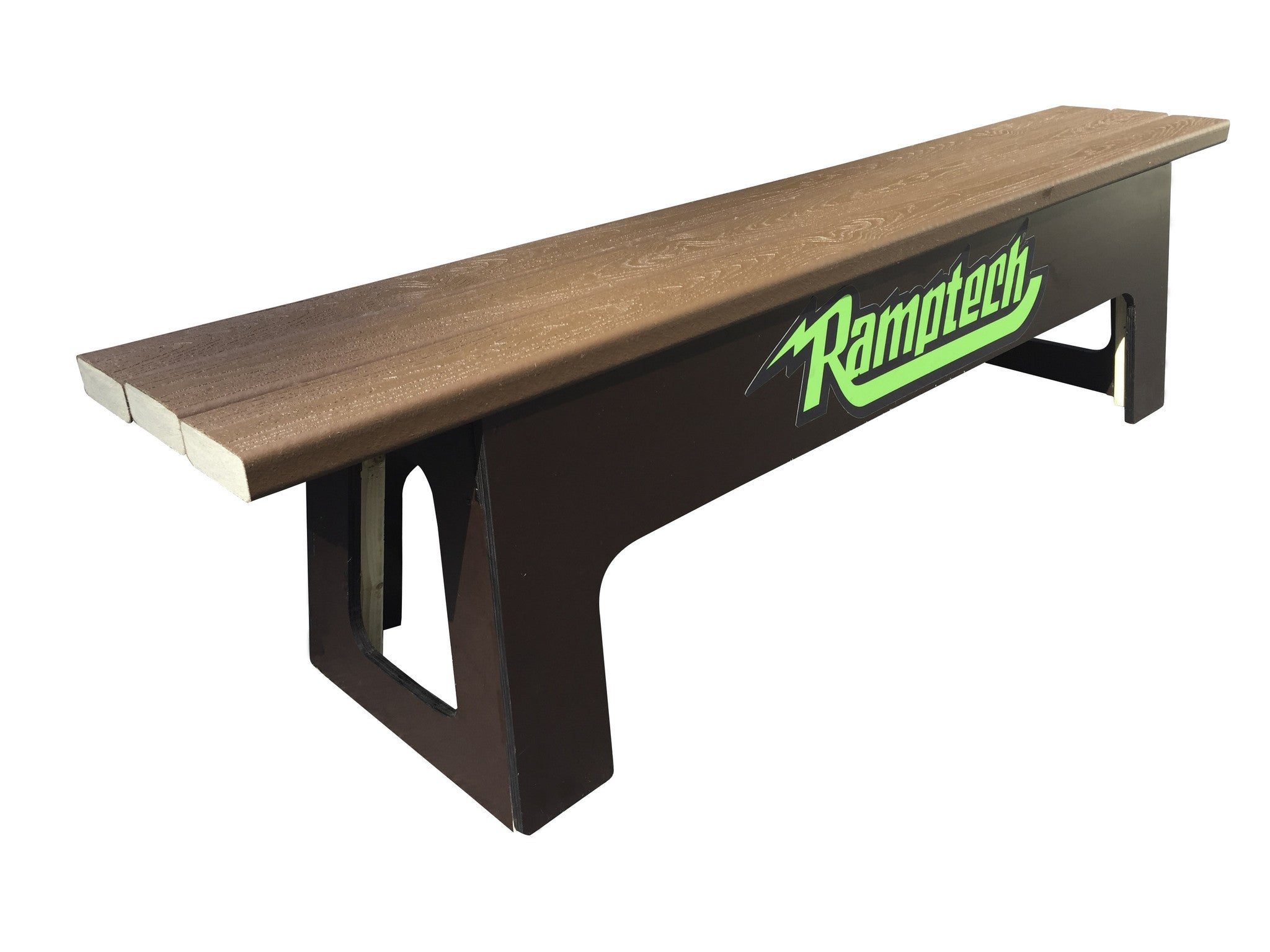 Bench And Ramp Skateboard Ramp | 5' Long Skate Bench | Weather Resistant | Ramptech ...