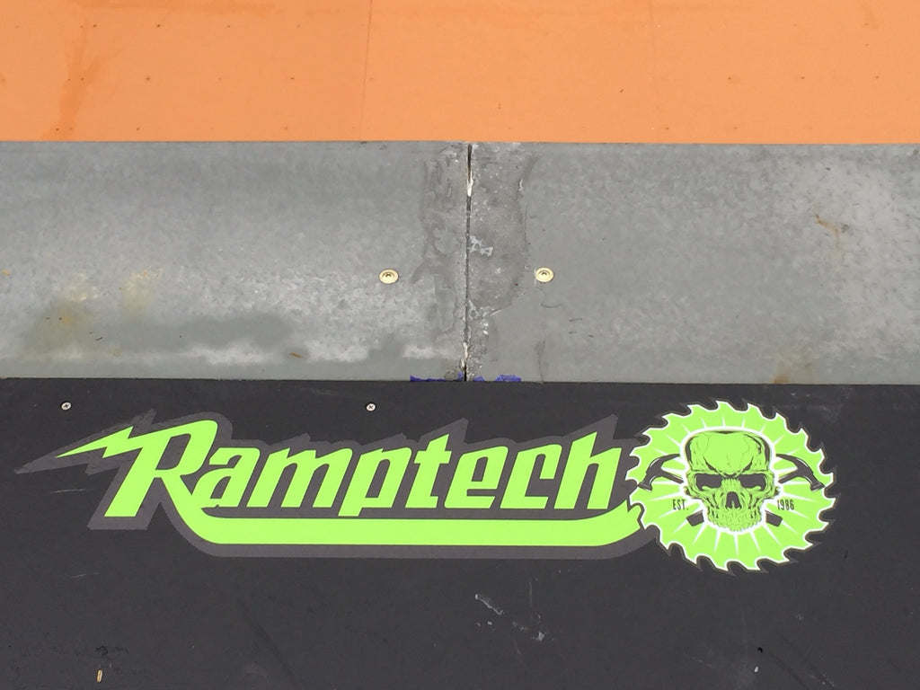 Skateboard Ramp | 12' X 40' Vertical Half Pipe Kit | Weatherproof ...