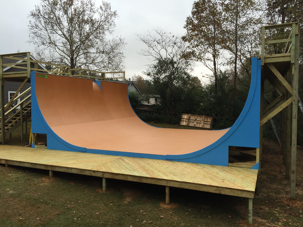 12' x 40' Vertical Half Pipe Design Consultation | Custom Ramp Quote ...