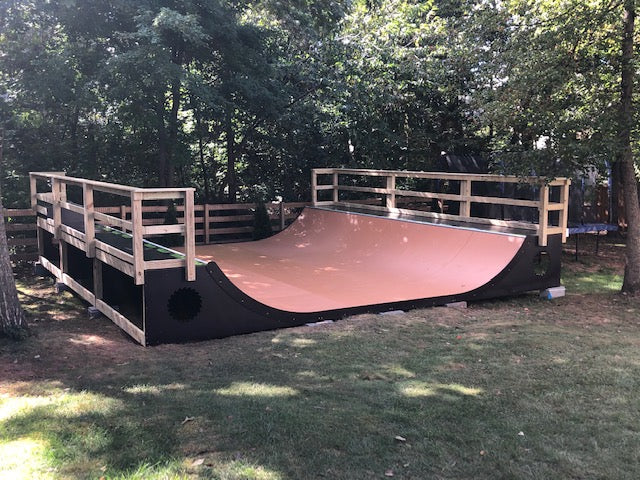 Skateboard Ramp | 3'x16' Half Pipe Kit | Weatherproof | Ramptech Ramps ...