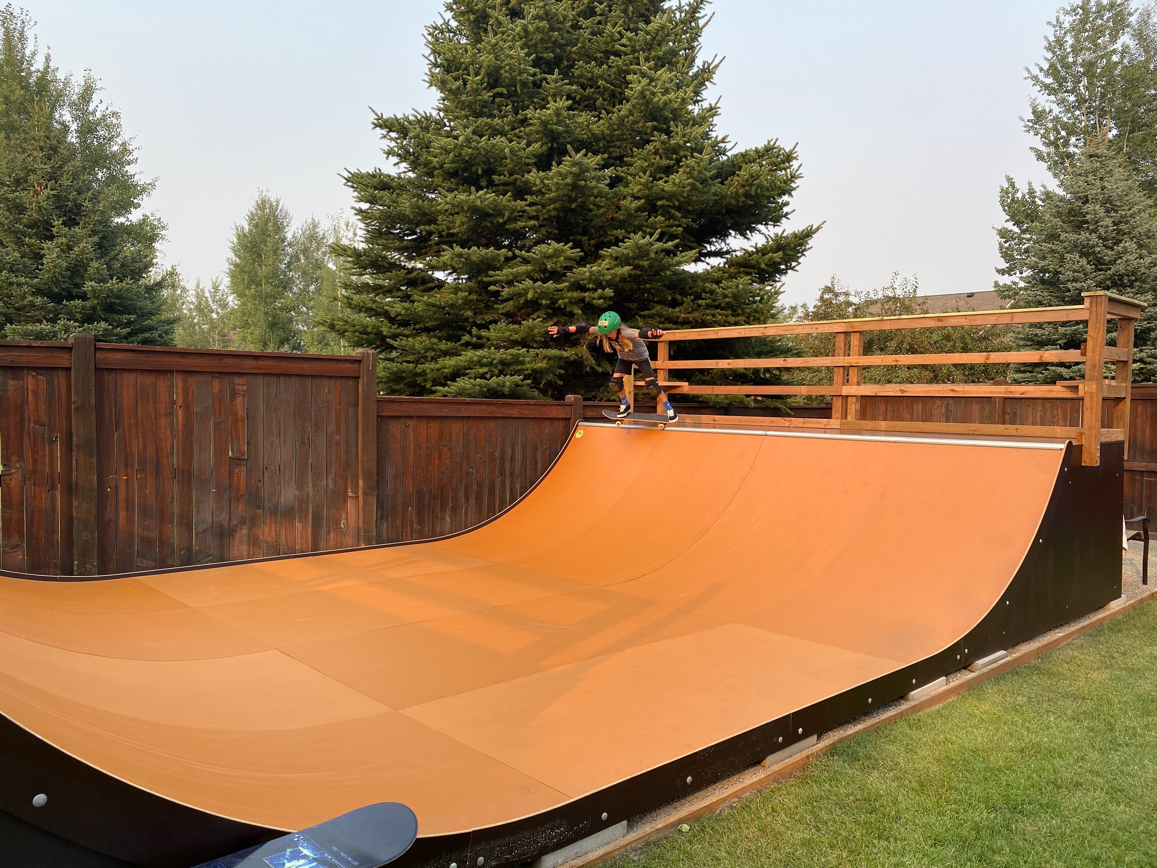 Skateboard Ramp | 4'x16' Half Pipe Kit | Weatherproof | Ramptech Ramps ...