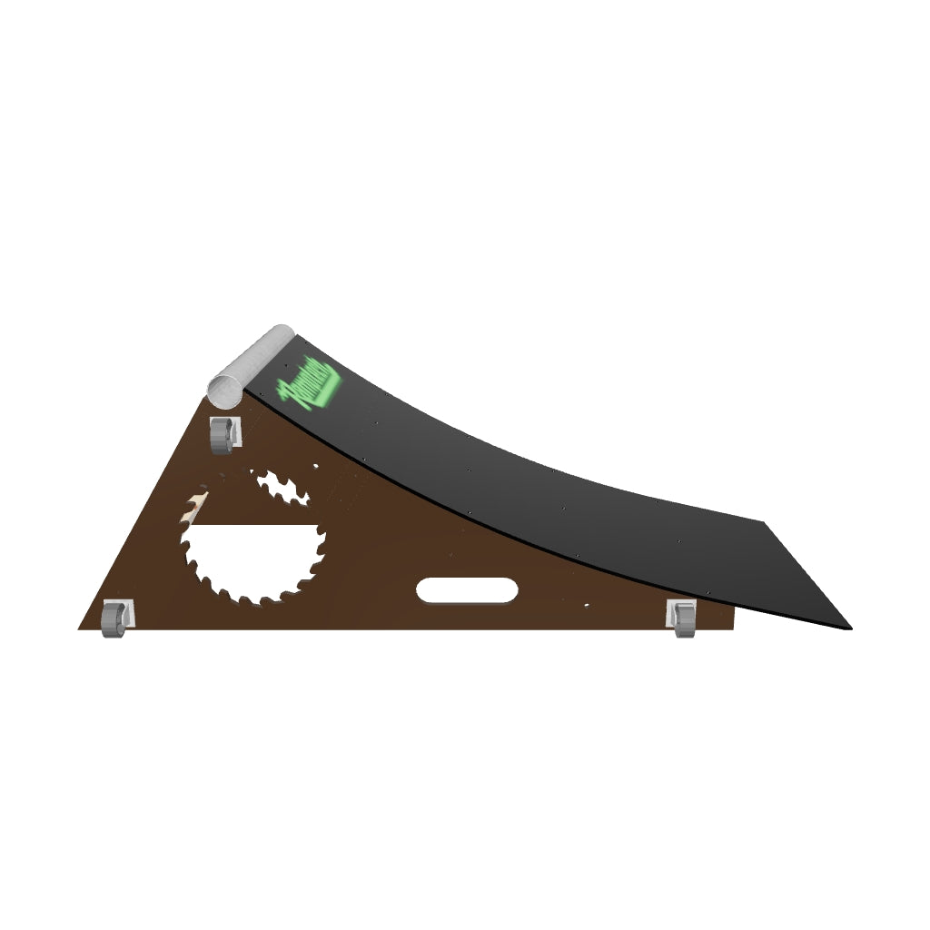 Skateboard Ramp | Black Kicker XL | Weatherproof | Ramptech Ramps ...