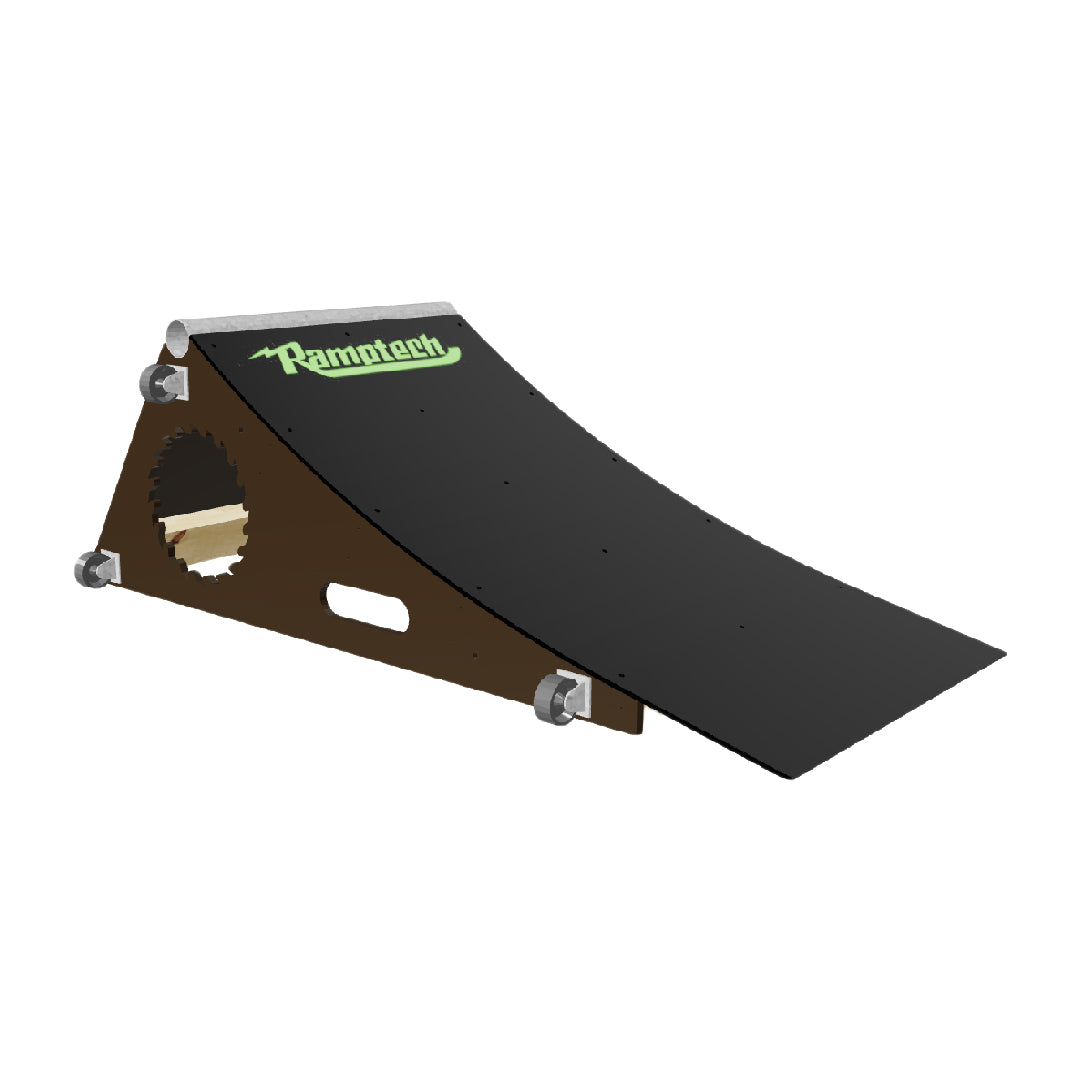 Skateboard Ramp | Black Kicker XL | Weatherproof | Ramptech Ramps ...