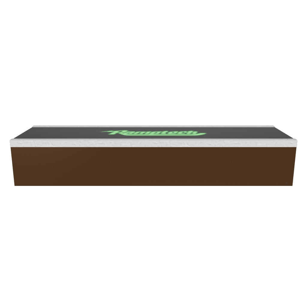 Skateboard Ramp | 5' Long Mini Box | Weatherproof Ramptech Ramp ...